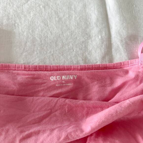 Old Navy Pink Cropped Ribbed Tank - Picture 5 of 7